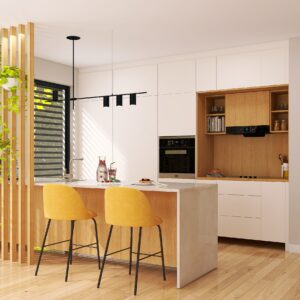 PROJEKT FUNKCJONALNY KUCHNI + schematy instalacji (1 rata)